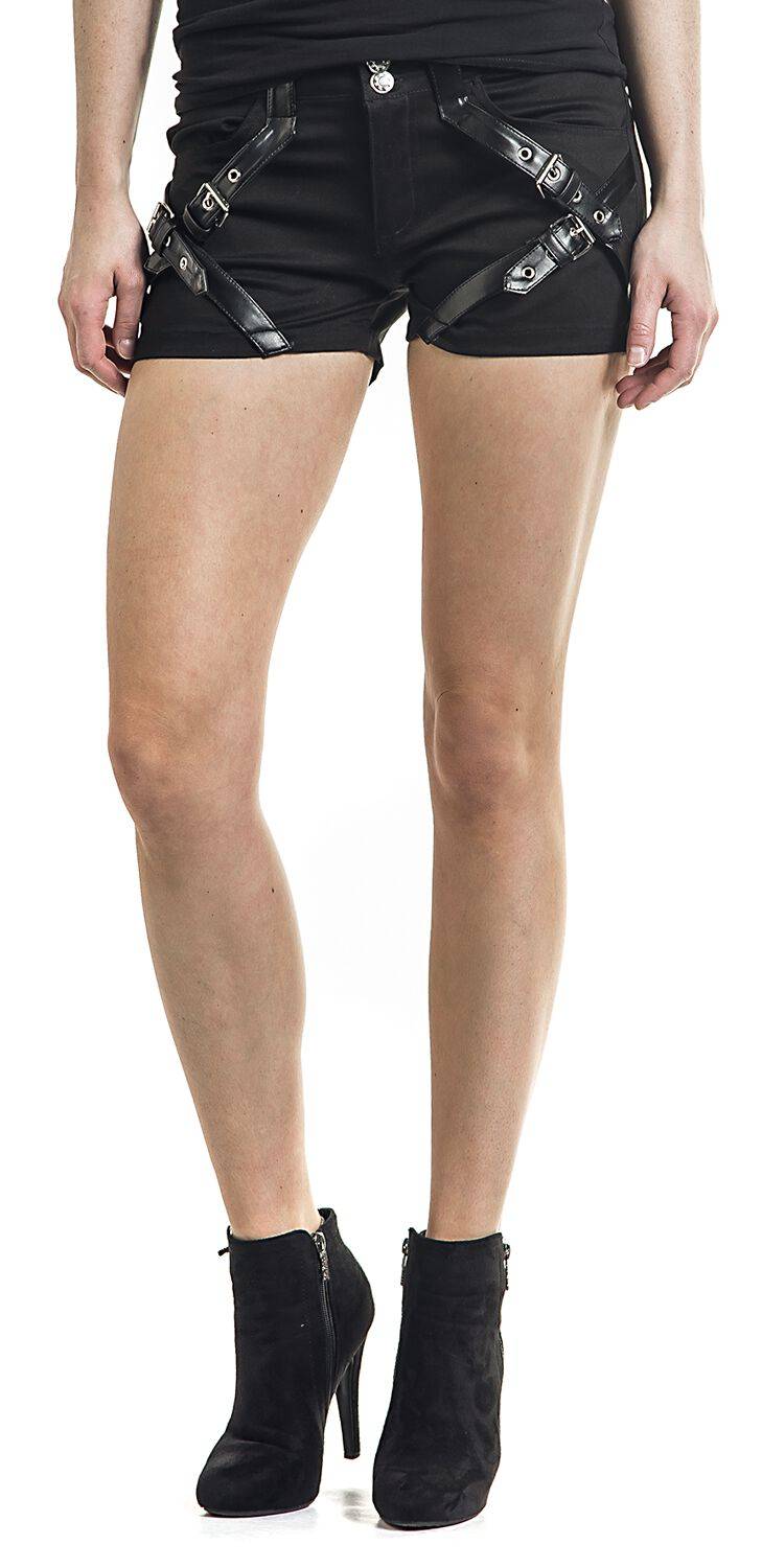 EMP "Cara Shorts" Hotpant Schwarz Von Chemical Black