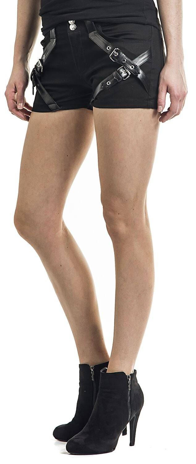 EMP "Cara Shorts" Hotpant Schwarz Von Chemical Black