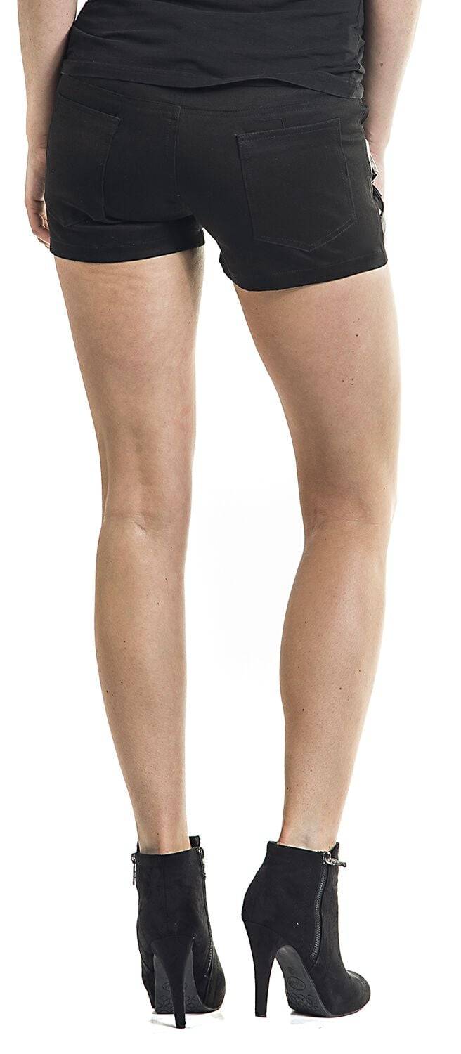EMP "Cara Shorts" Hotpant Schwarz Von Chemical Black