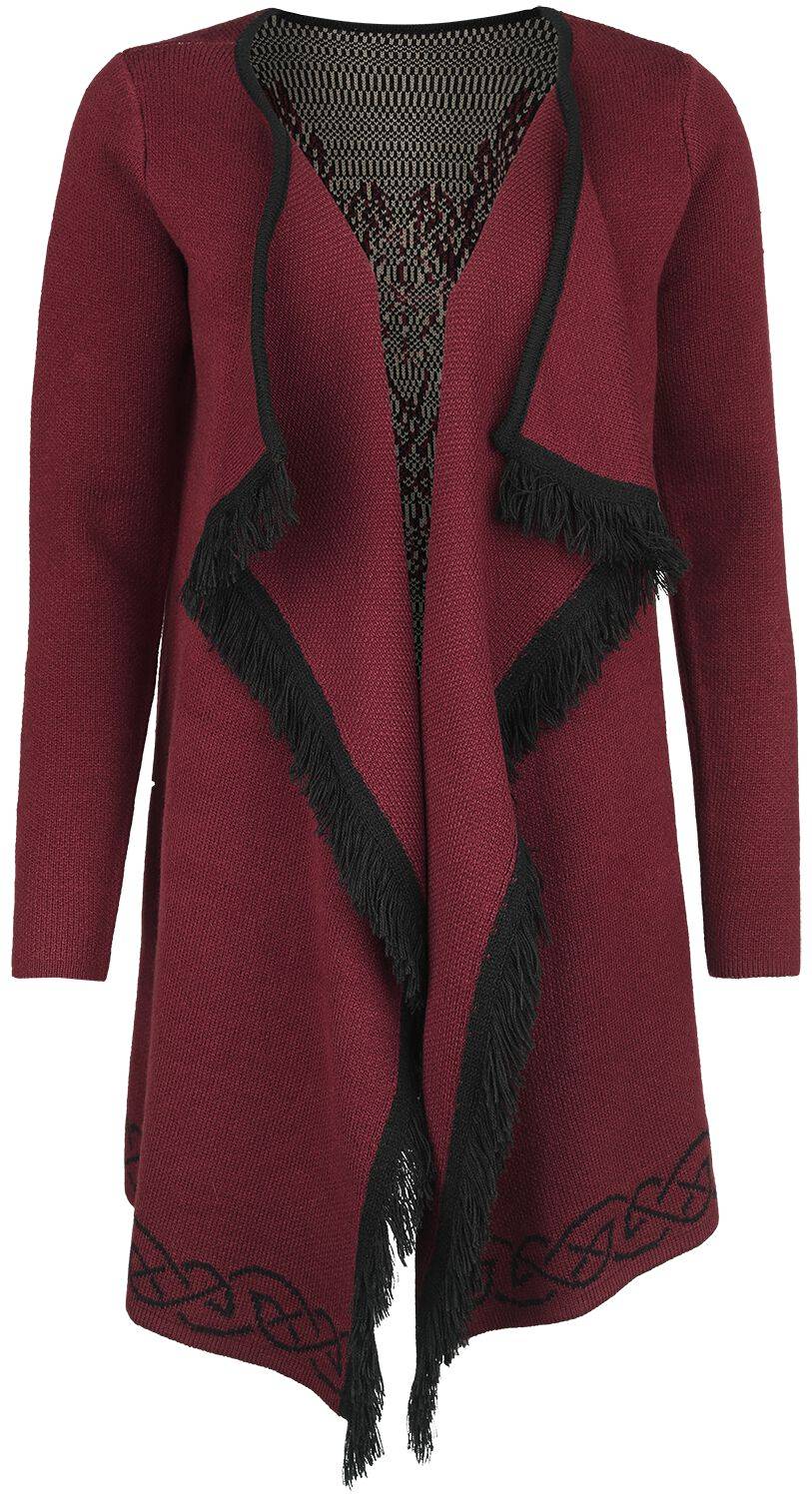 EMP Cardigan bordeaux von Black Premium by EMP