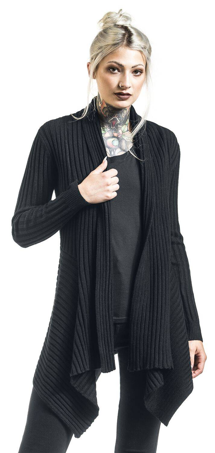 EMP Cardigan Schwarz Von Black Premium By EMP