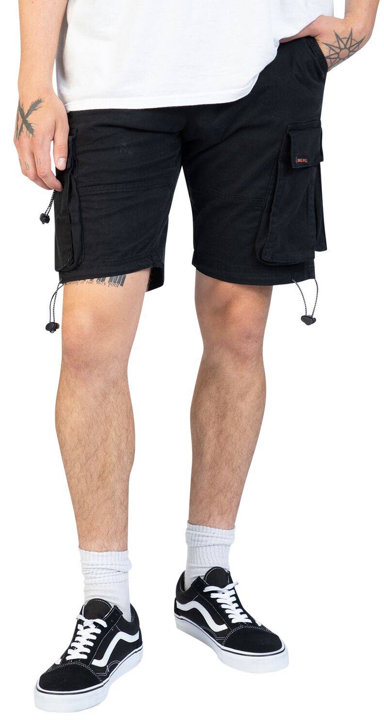 EMP "Cargo Bermuda" Short Schwarz Von Sublevel