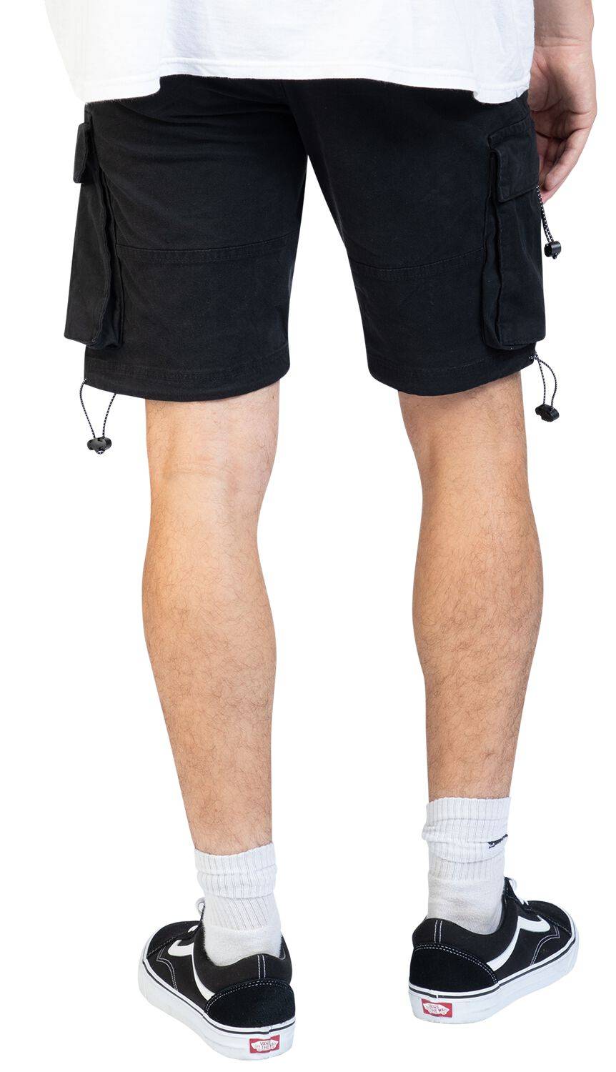 EMP "Cargo Bermuda" Short Schwarz Von Sublevel