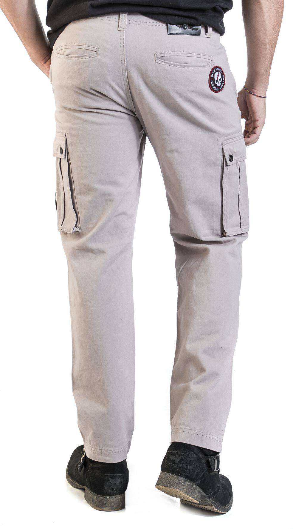 EMP Cargohose Grau Von Rock Rebel By EMP