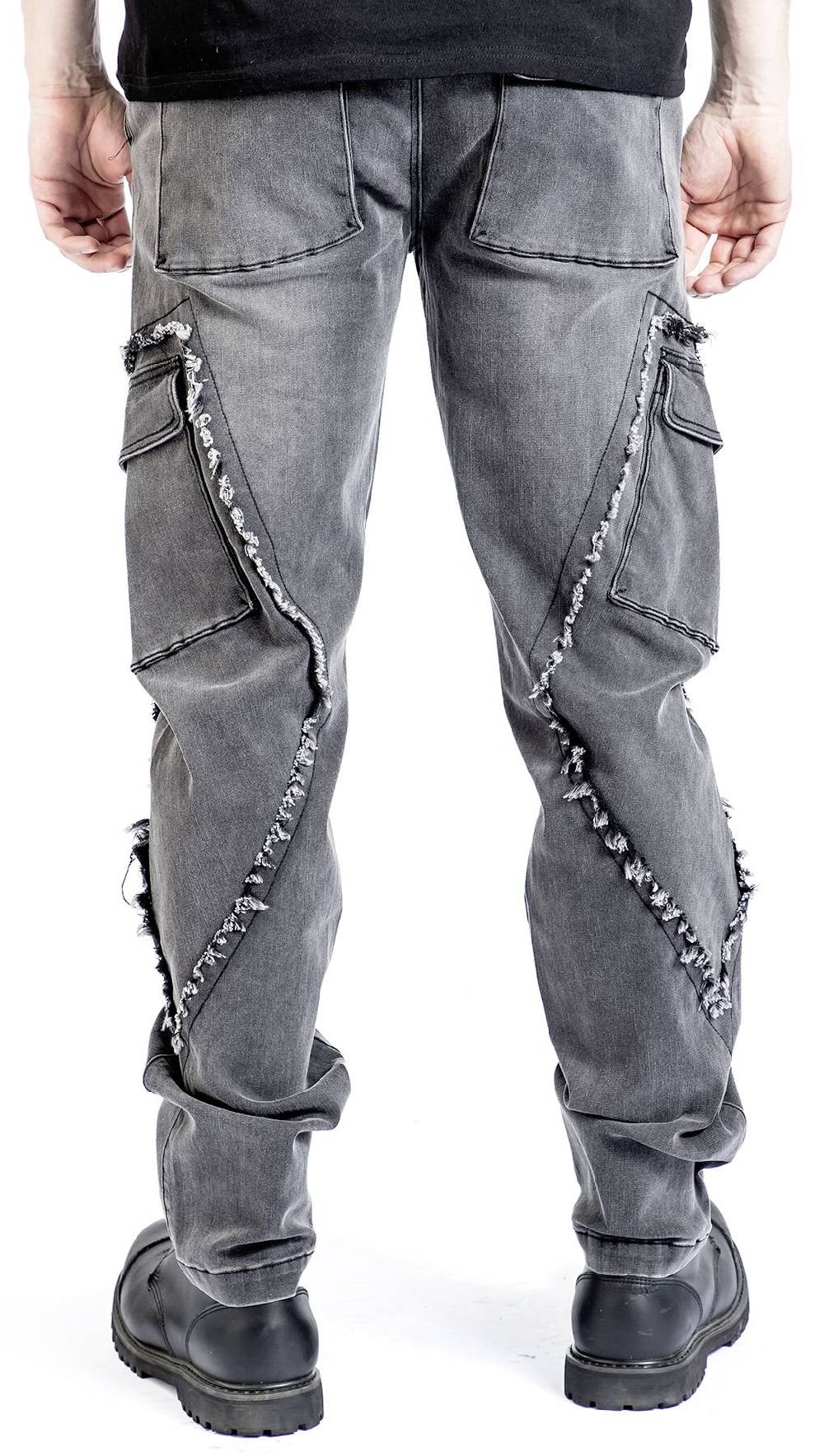 EMP Cargohose Schwarz Von Black Premium By EMP