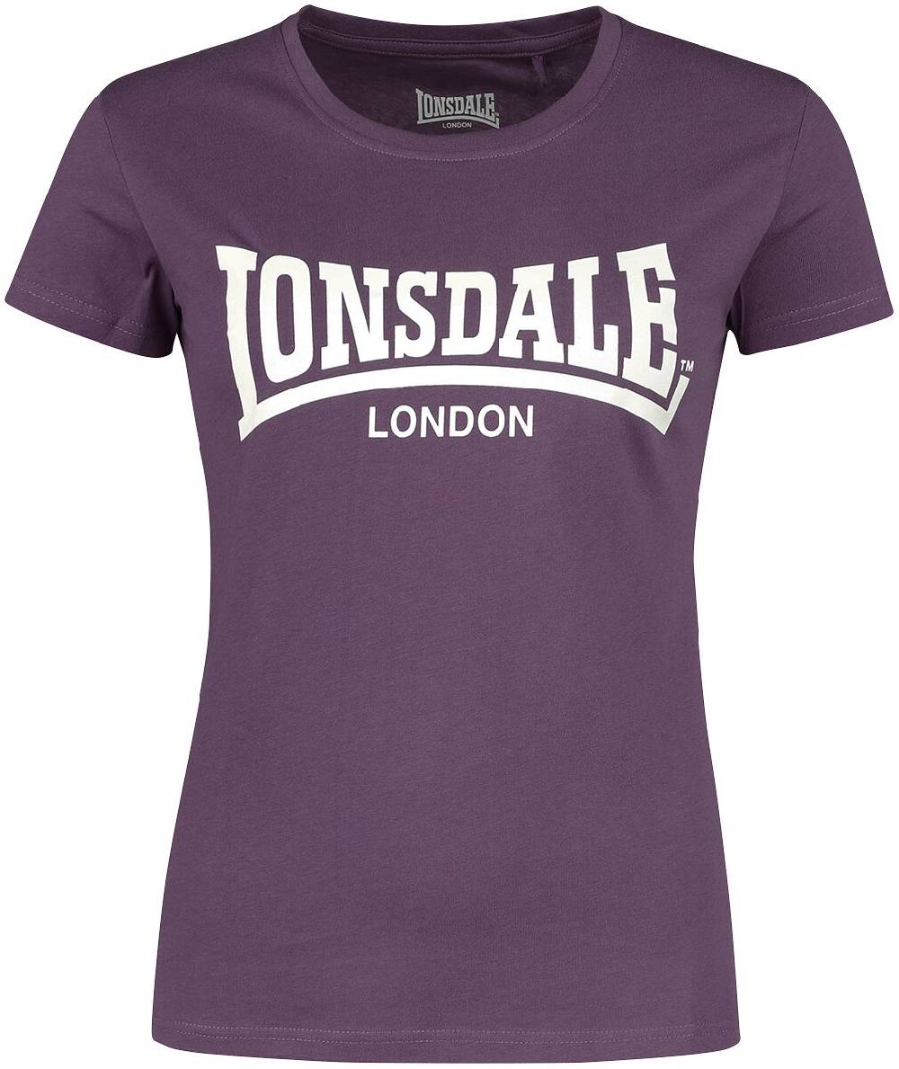 EMP "CARTMEL" T-Shirt aubergine von Lonsdale London