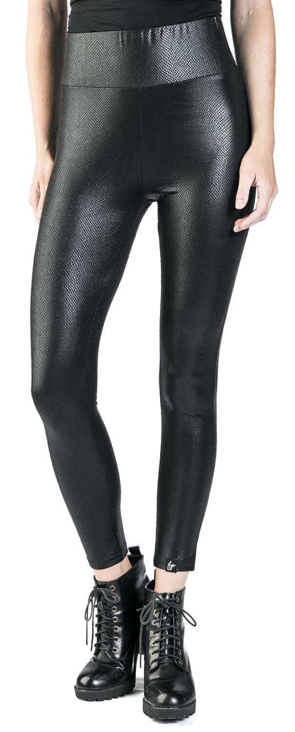EMP "Cat" Leggings Schwarz Von Forplay