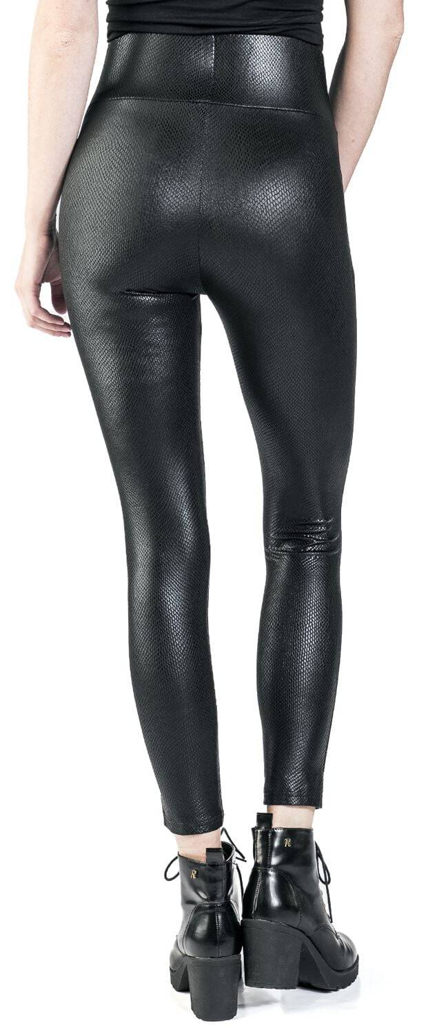 EMP "Cat" Leggings Schwarz Von Forplay