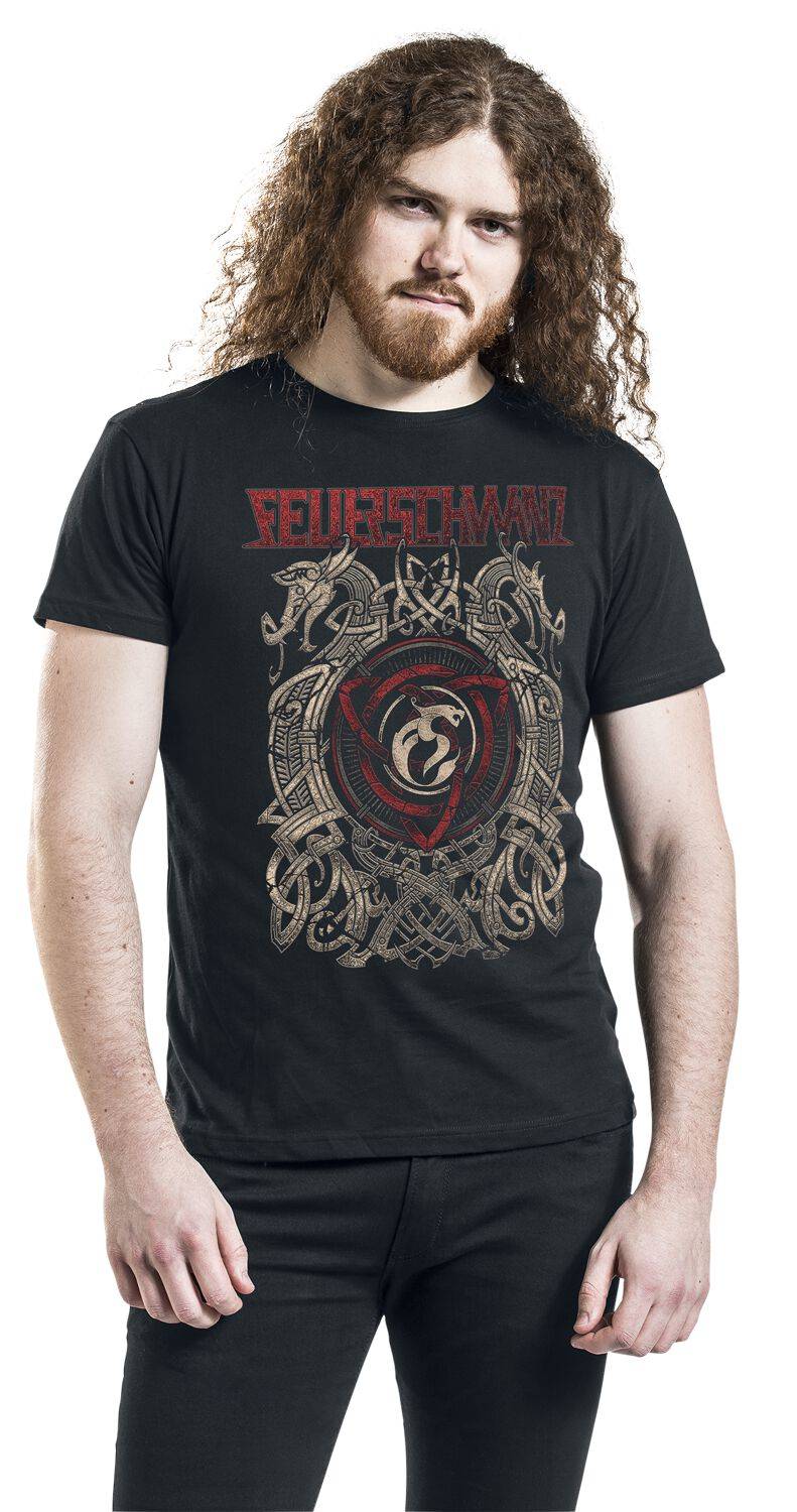 EMP "Celtic Cirlce" T-Shirt Schwarz Von Feuerschwanz