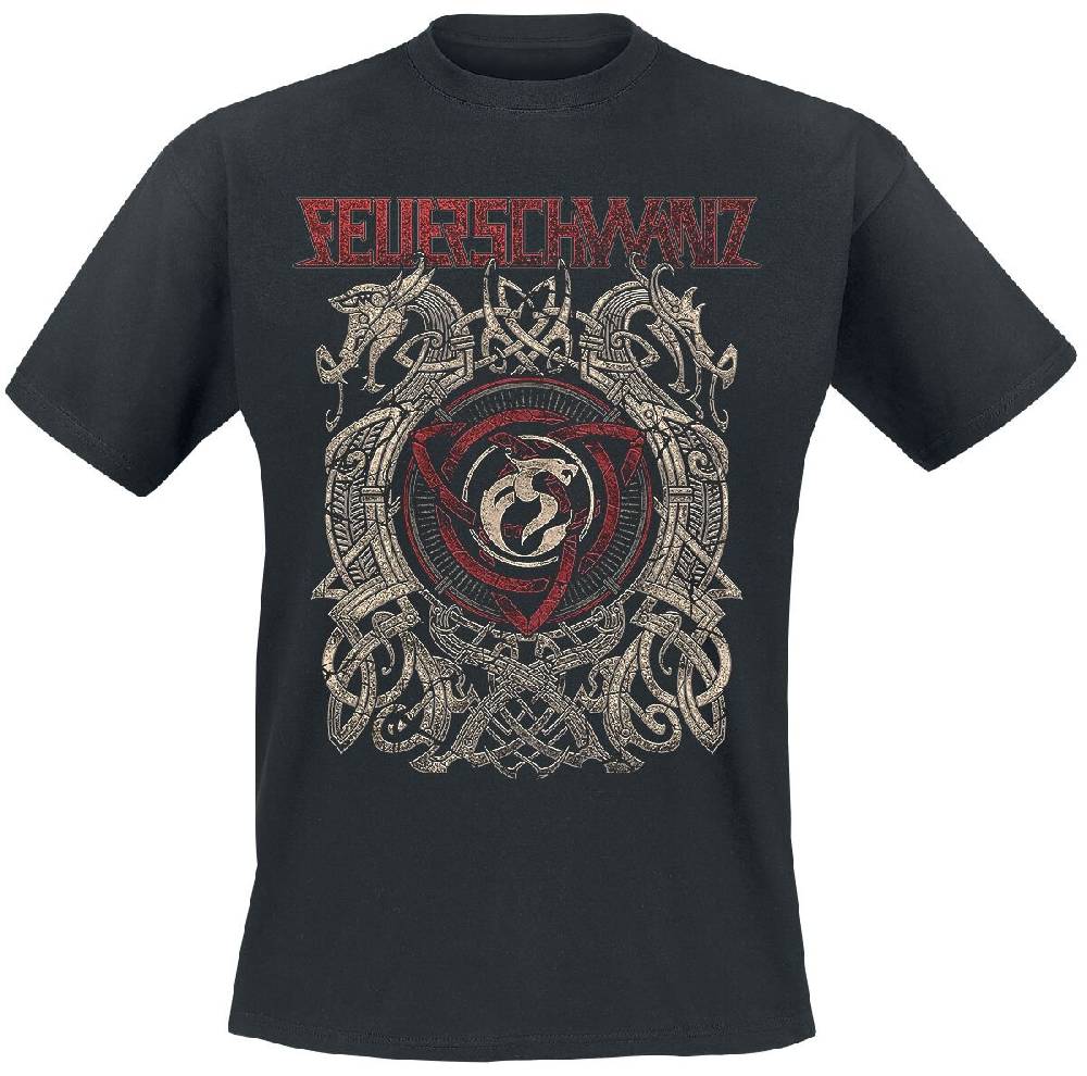 EMP "Celtic Cirlce" T-Shirt schwarz von Feuerschwanz