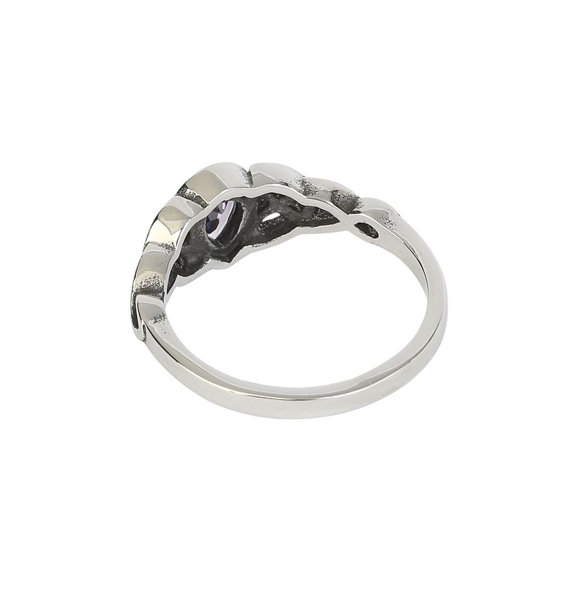 EMP "Celtic Drop" Ring Silberfarben Von EtNox