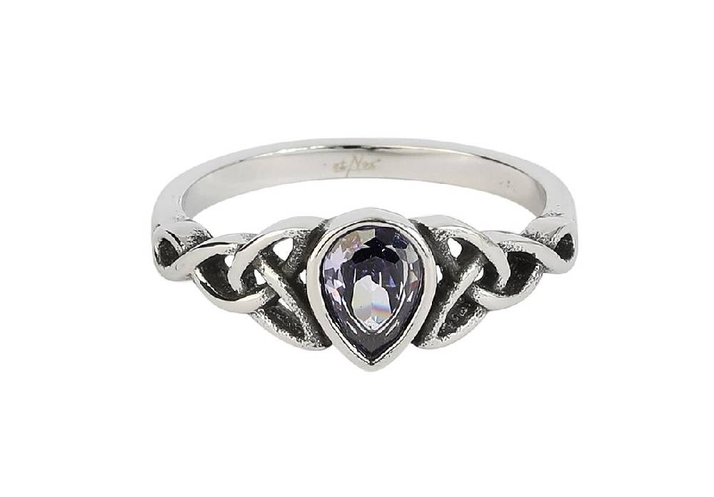 EMP "Celtic Drop" Ring silberfarben von etNox