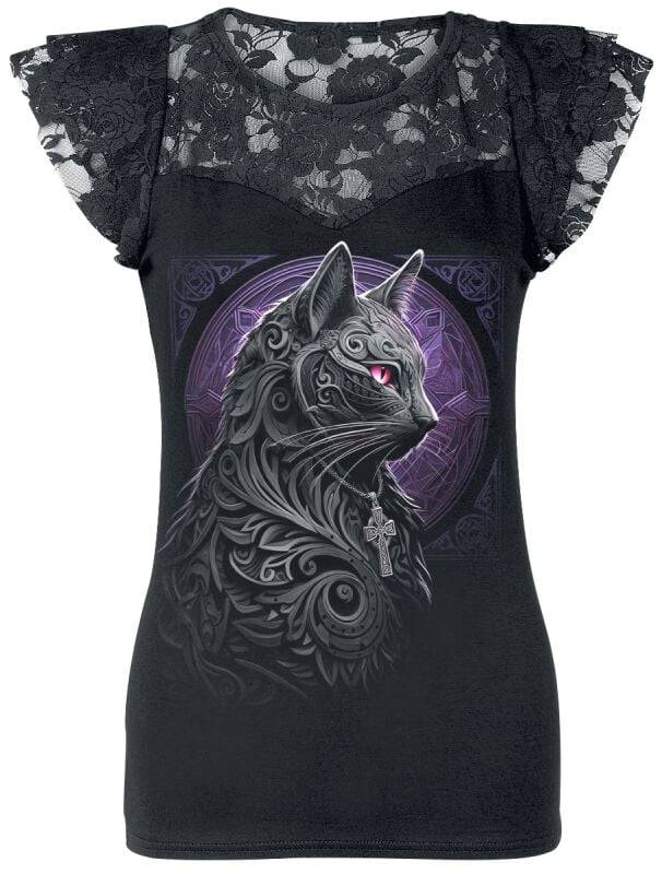 EMP "Celtic Whiskers" T-Shirt schwarz von Spiral
