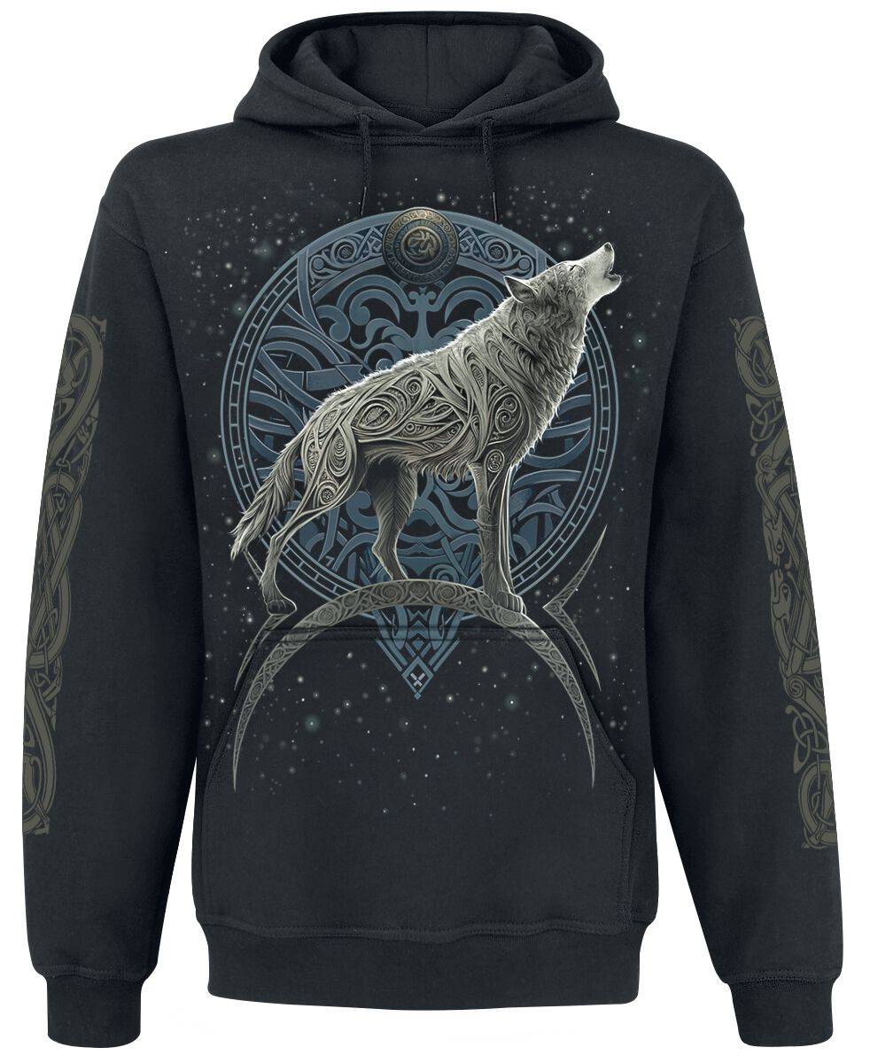 EMP "Celtic Wolf" Kapuzenpullover schwarz von Spiral