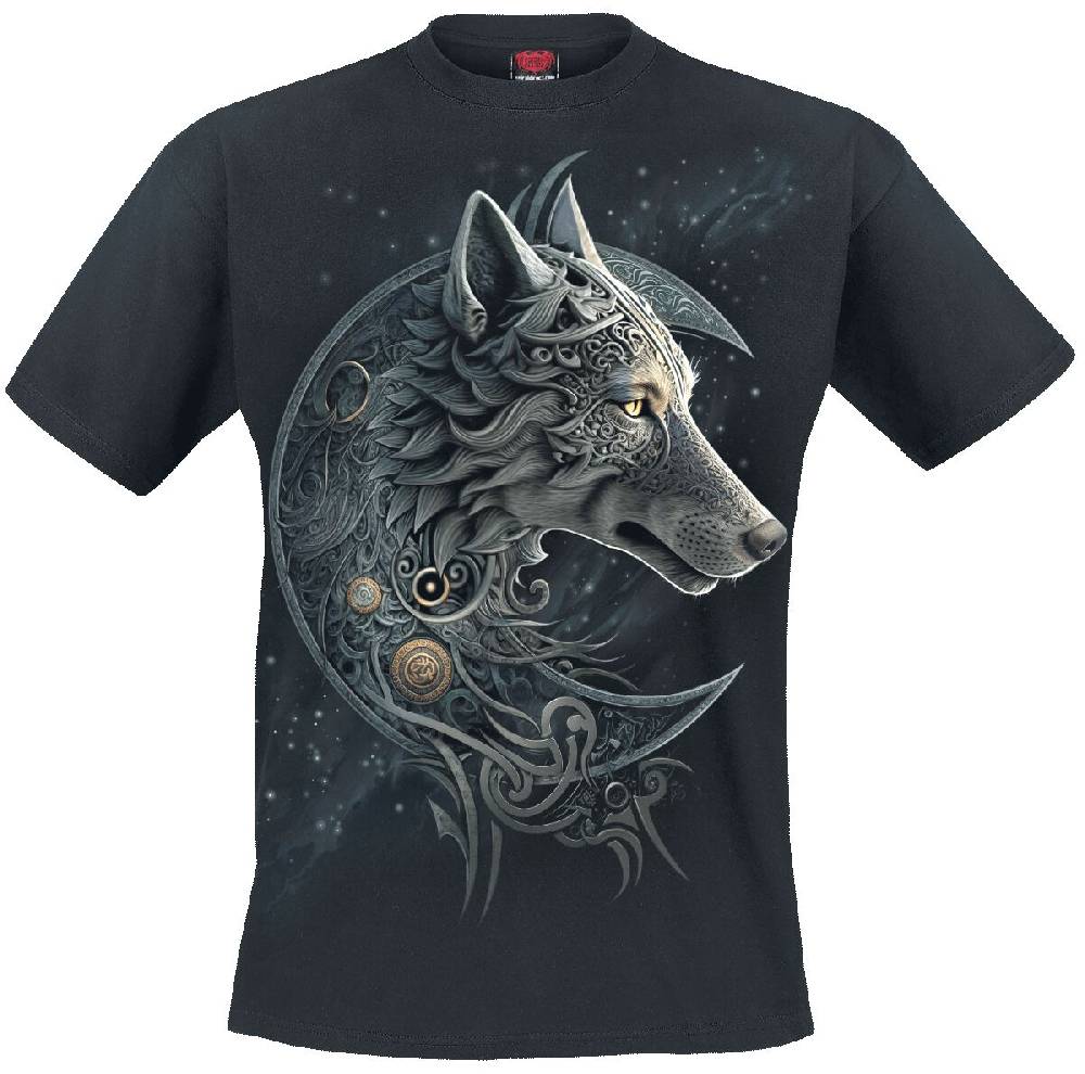 EMP "Celtic Wolf" T-Shirt schwarz von Spiral