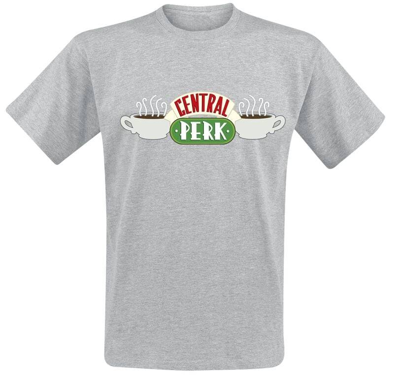 EMP "Central Perk" T-Shirt heather grey von Friends