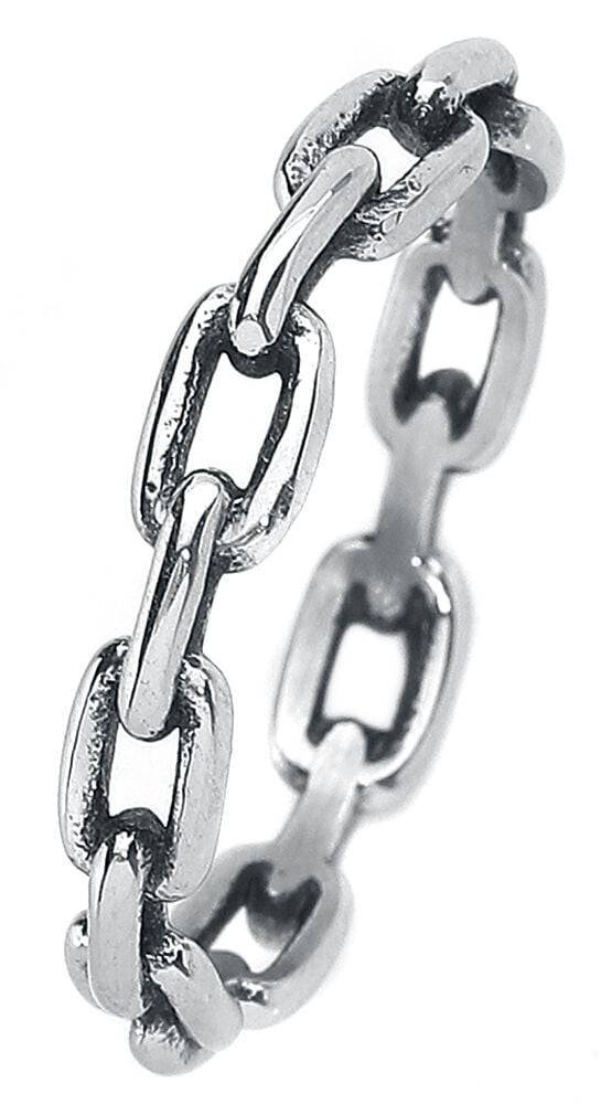 EMP "Chain" Ring Silberfarben Von EtNox