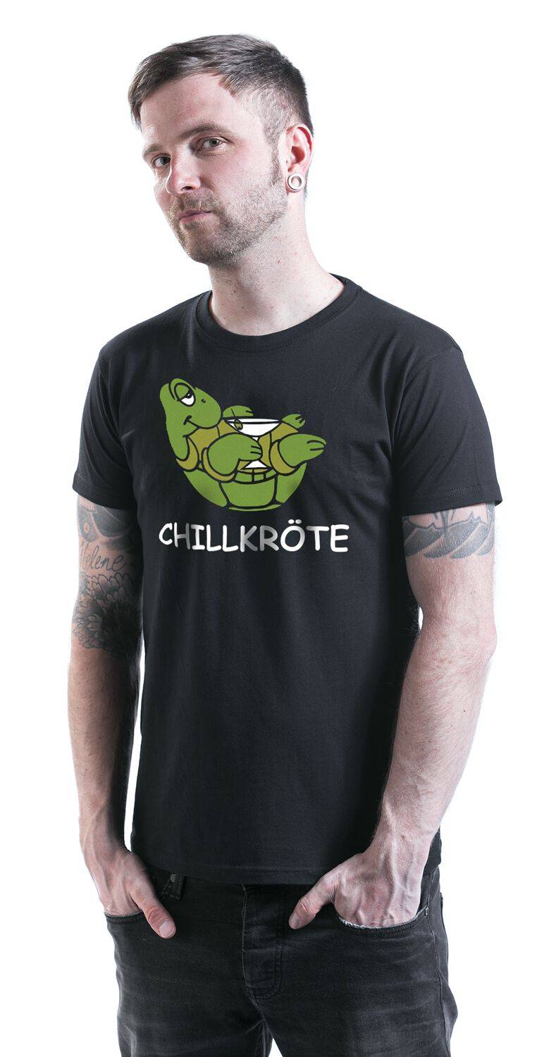 EMP "Chillkröte" T-Shirt Schwarz Von Tierisch