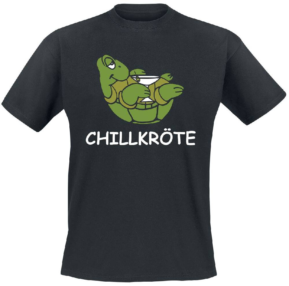 EMP "Chillkröte" T-Shirt schwarz von Tierisch