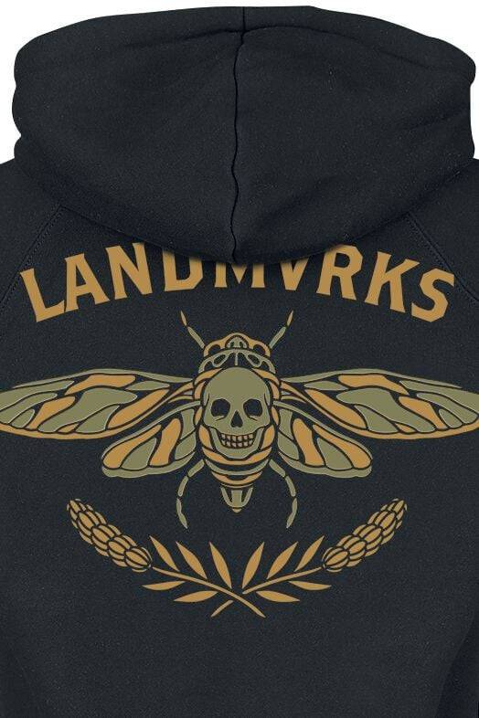 EMP "Cicada" Kapuzenpullover Schwarz Von Landmvrks
