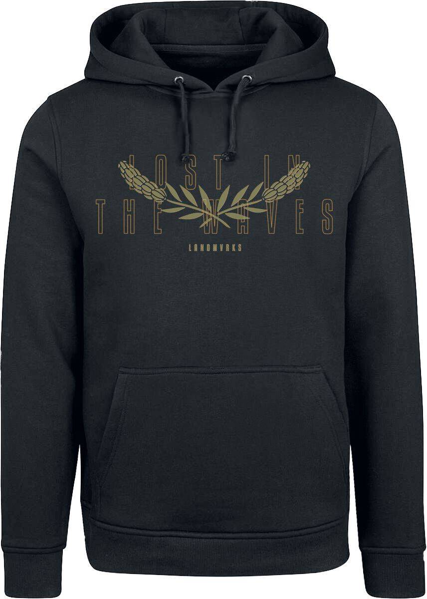 EMP "Cicada" Kapuzenpullover schwarz von Landmvrks