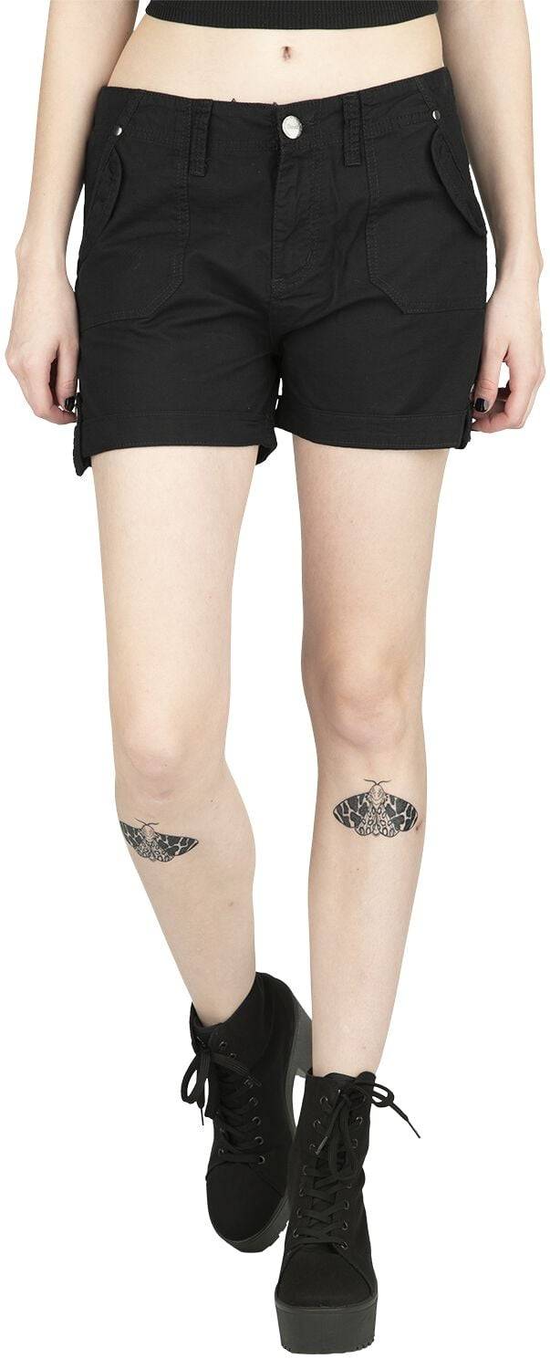 EMP "Claire" Hotpant Schwarz Von Brandit