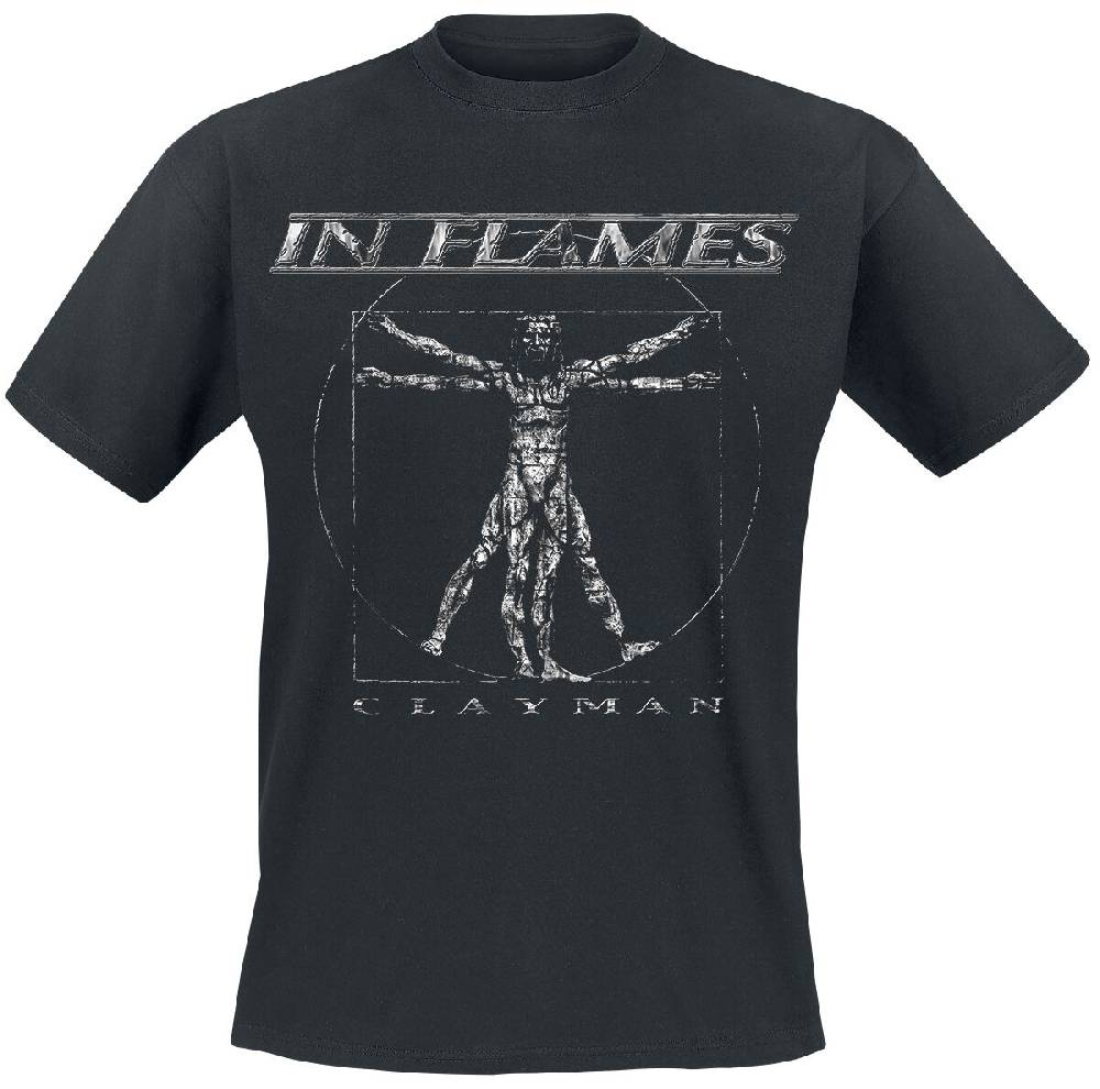EMP "Clayman Vintage" T-Shirt schwarz von In Flames