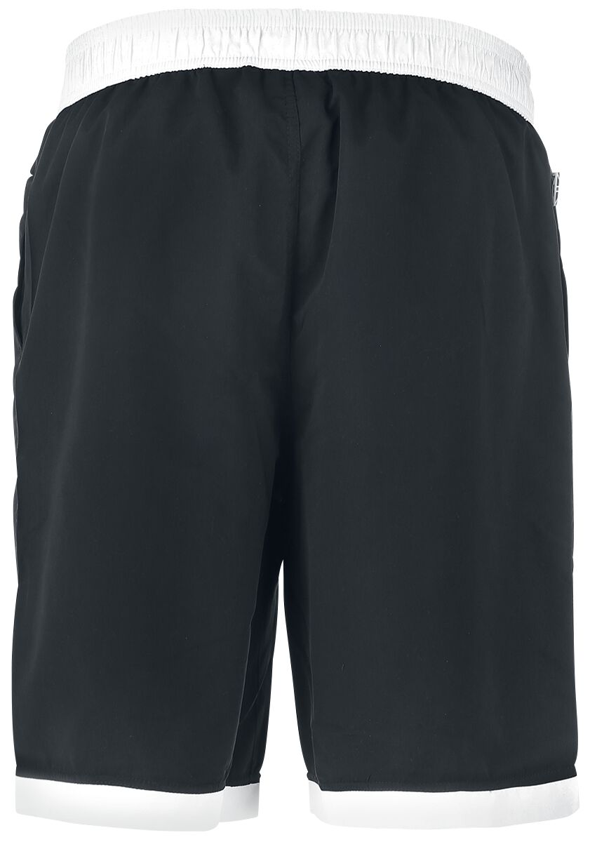 EMP "Clennel" Badeshort Schwarz Von Lonsdale London