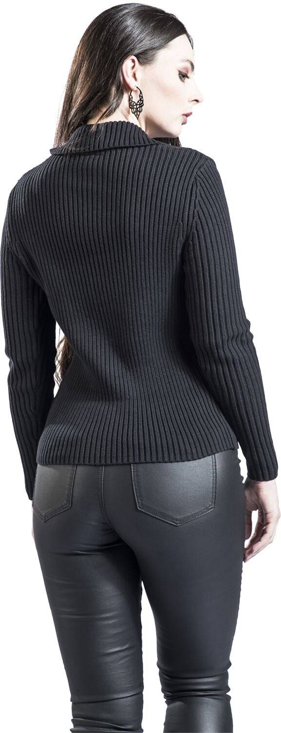 EMP "Cleo" Cardigan Schwarz Von Forplay