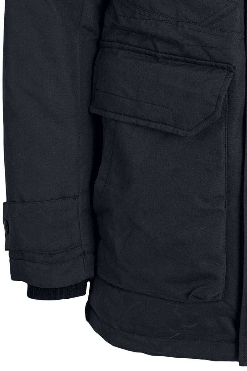 EMP "Clip Parka" Winterjacke Schwarz Von Jack & Jones