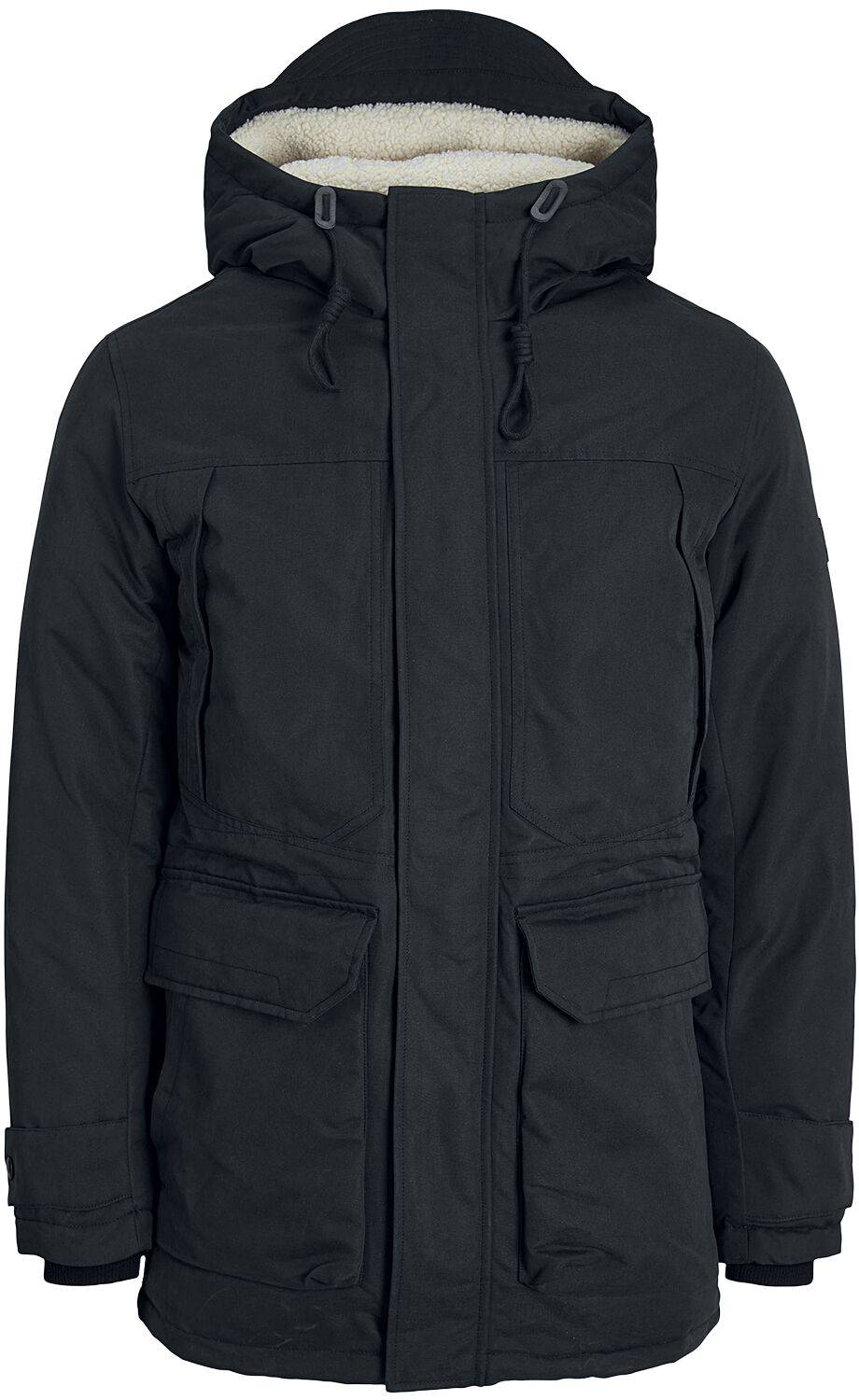 EMP "Clip Parka" Winterjacke schwarz von Jack & Jones