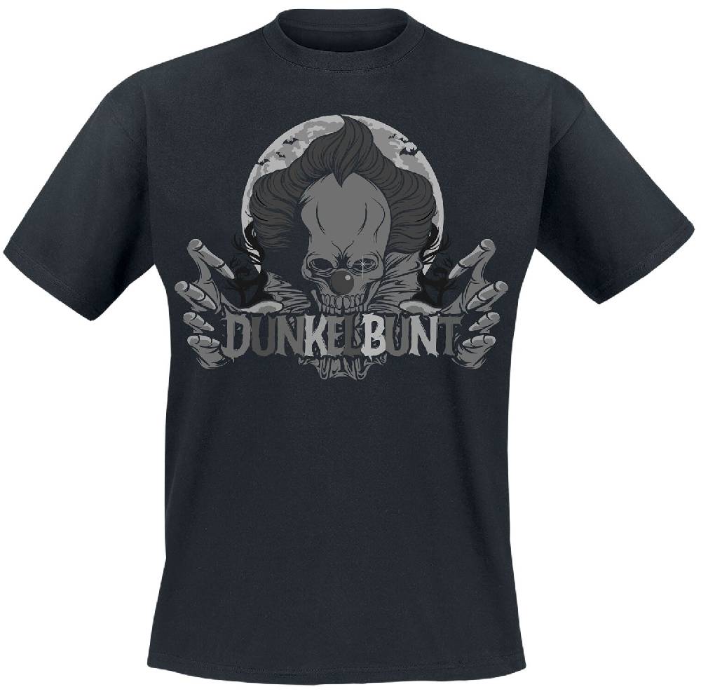 EMP "Clown - Dunkelbunt" T-Shirt schwarz von Sprüche