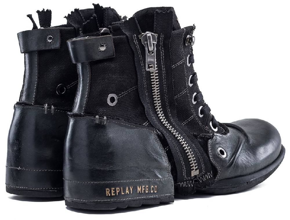 EMP "Clutch" Boot Schwarz Von Replay Footwear