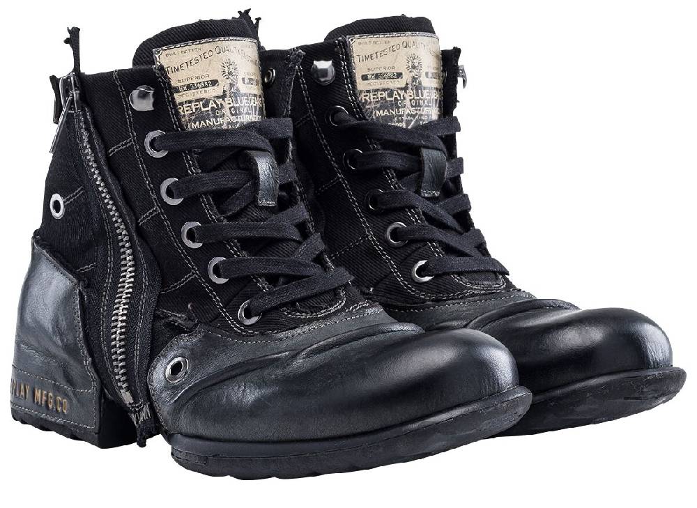 EMP "Clutch" Boot schwarz von Replay Footwear
