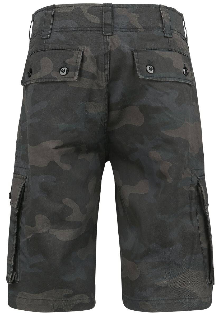 EMP "Cody Vintage Short" Short Darkcamo Von Brandit
