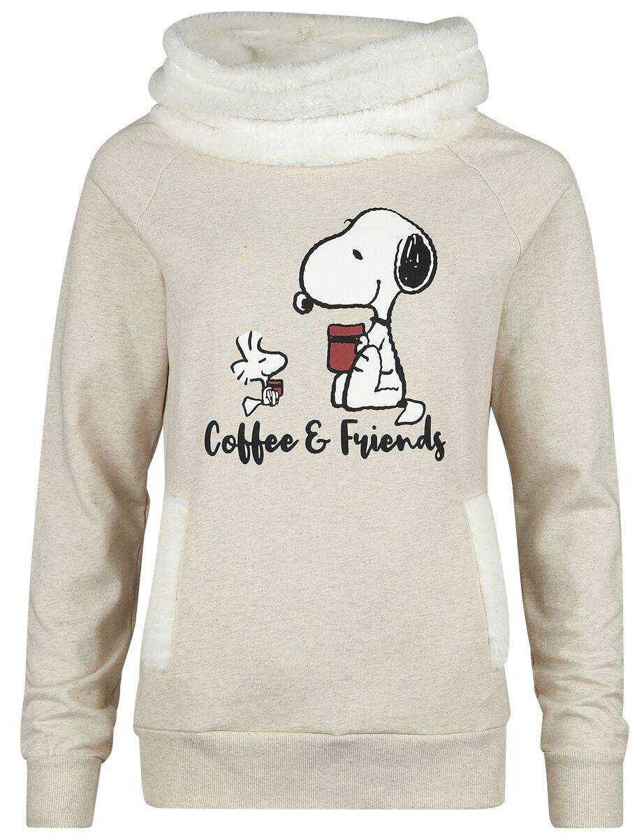 EMP "Coffee & Friends" Sweatshirt beige von Peanuts