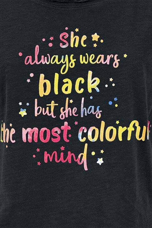 EMP "Colorful Mind" T-Shirt Schwarz Von Sprüche