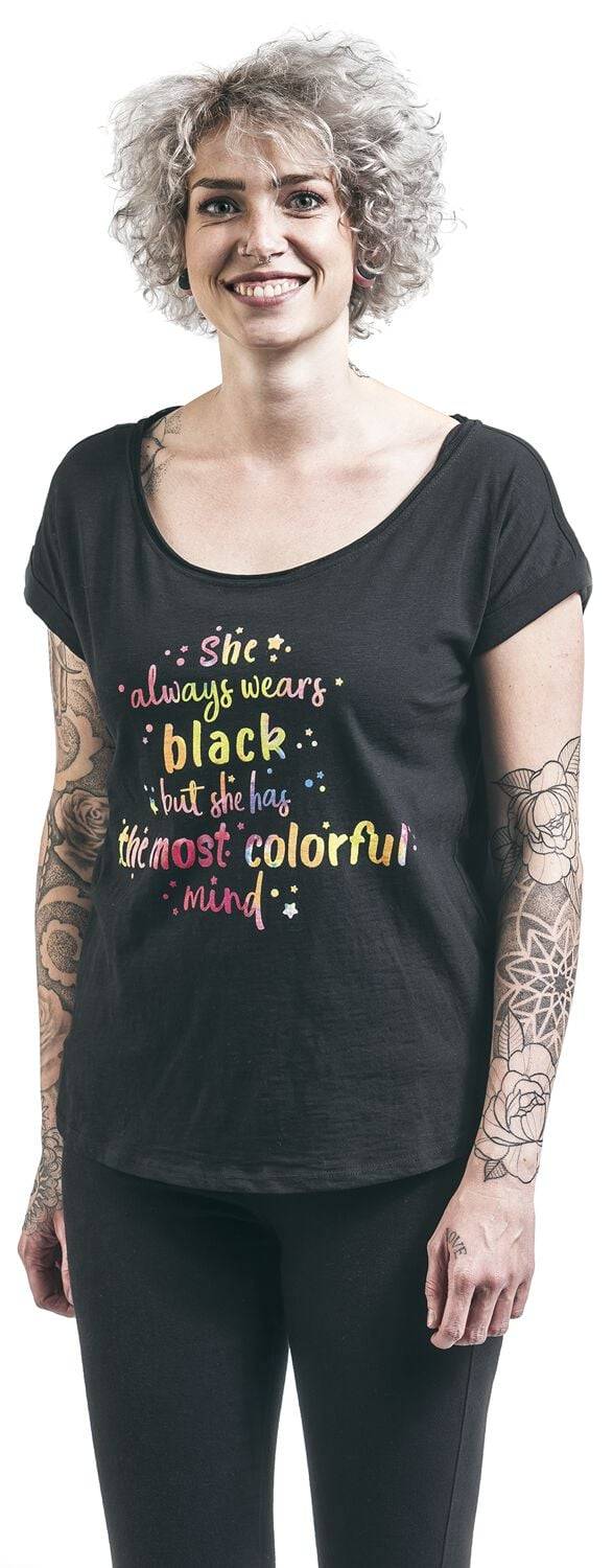 EMP "Colorful Mind" T-Shirt Schwarz Von Sprüche