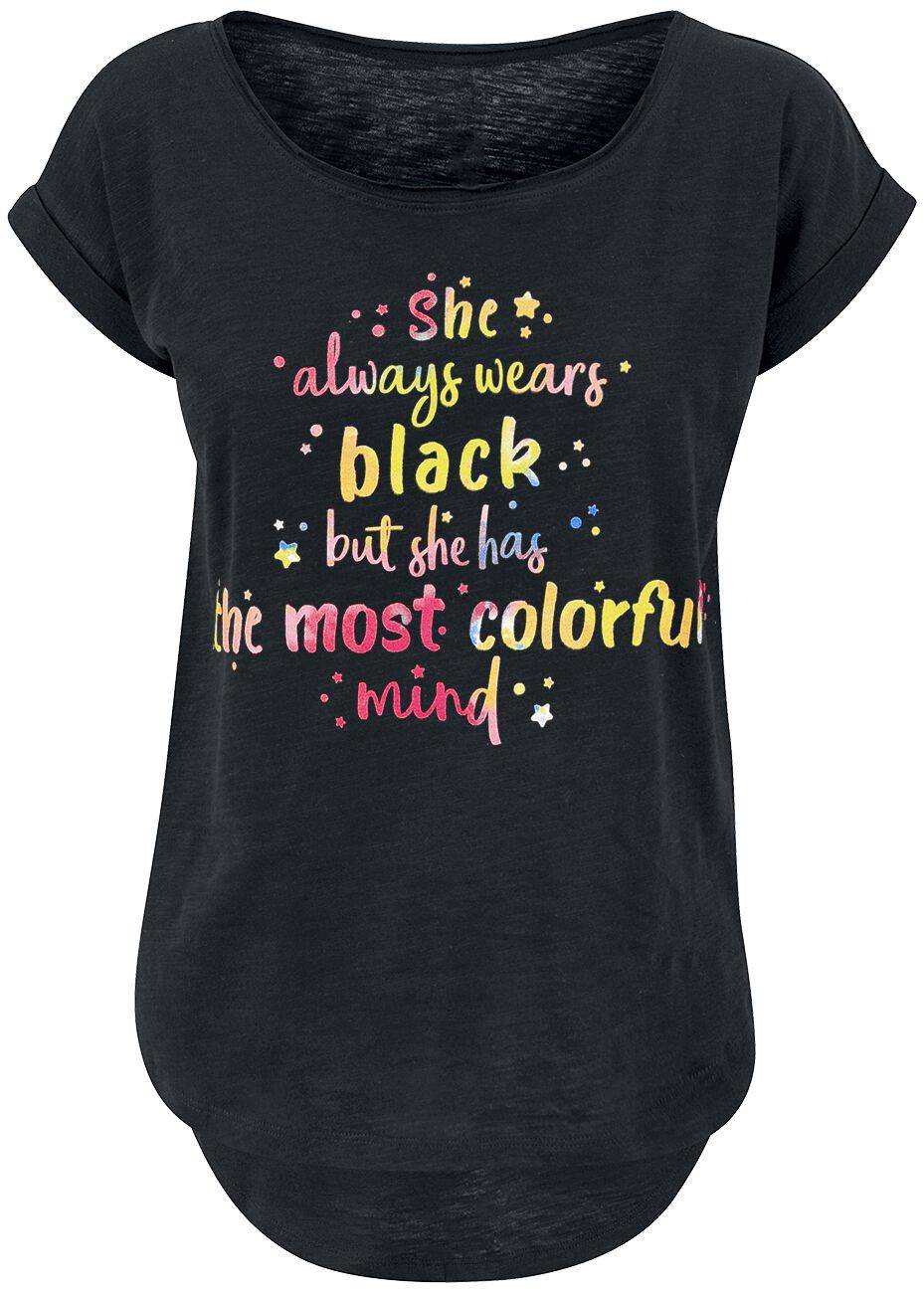 EMP "Colorful Mind" T-Shirt Schwarz Von Sprüche