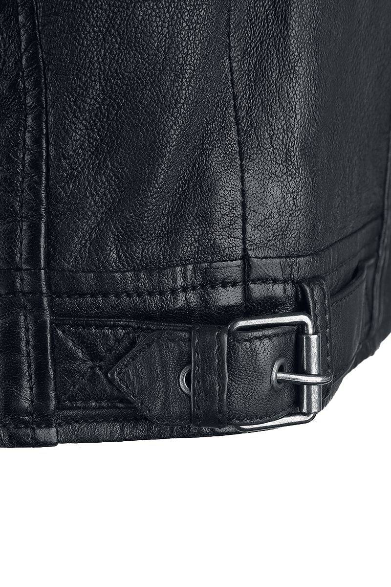 EMP "Colt W18 Lasanv" Lederjacke Schwarz Von Gipsy