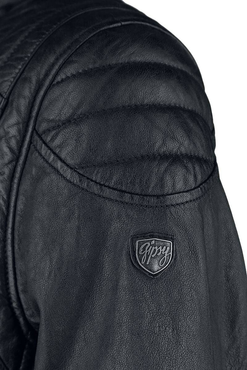 EMP "Colt W18 Lasanv" Lederjacke Schwarz Von Gipsy