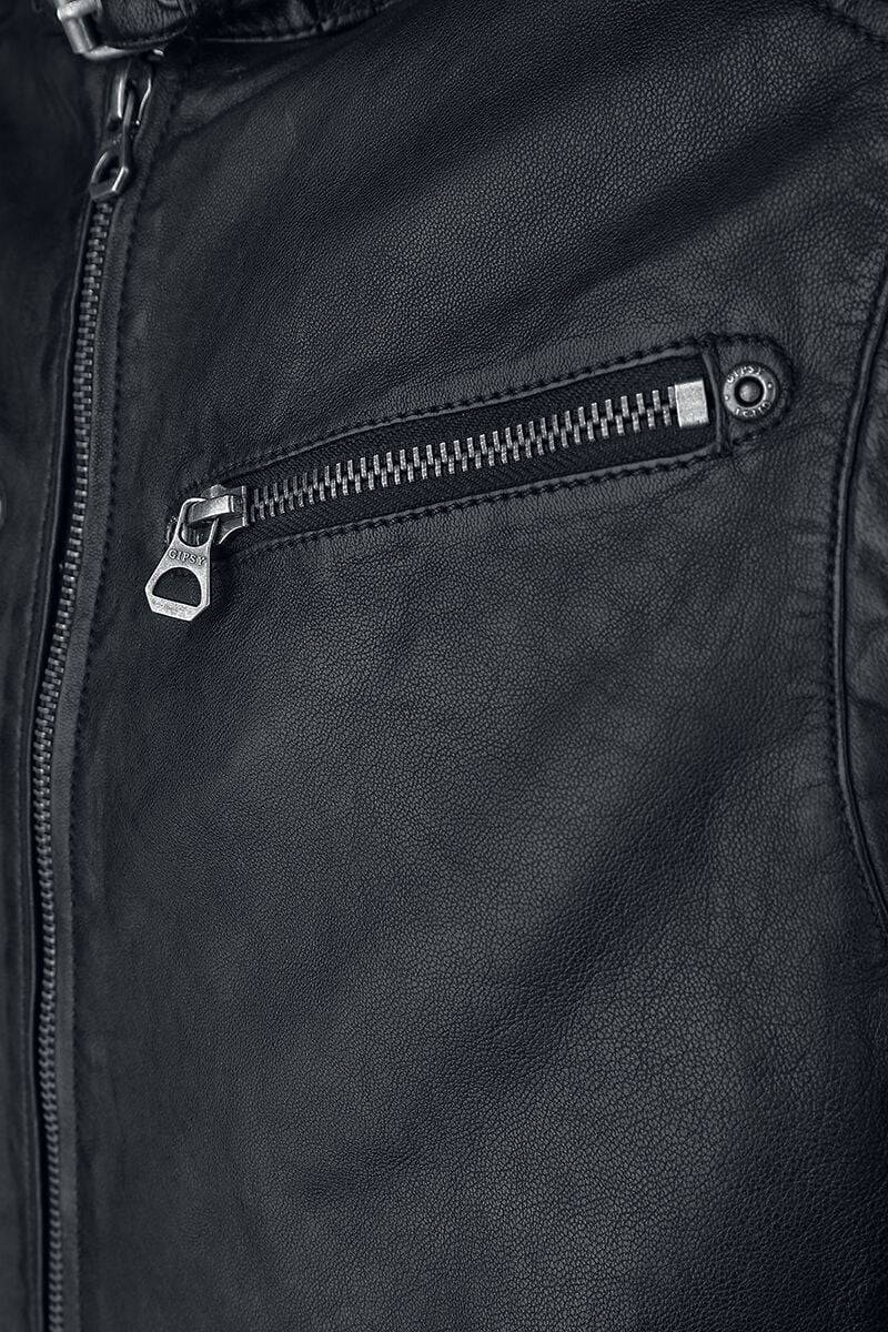 EMP "Colt W18 Lasanv" Lederjacke Schwarz Von Gipsy
