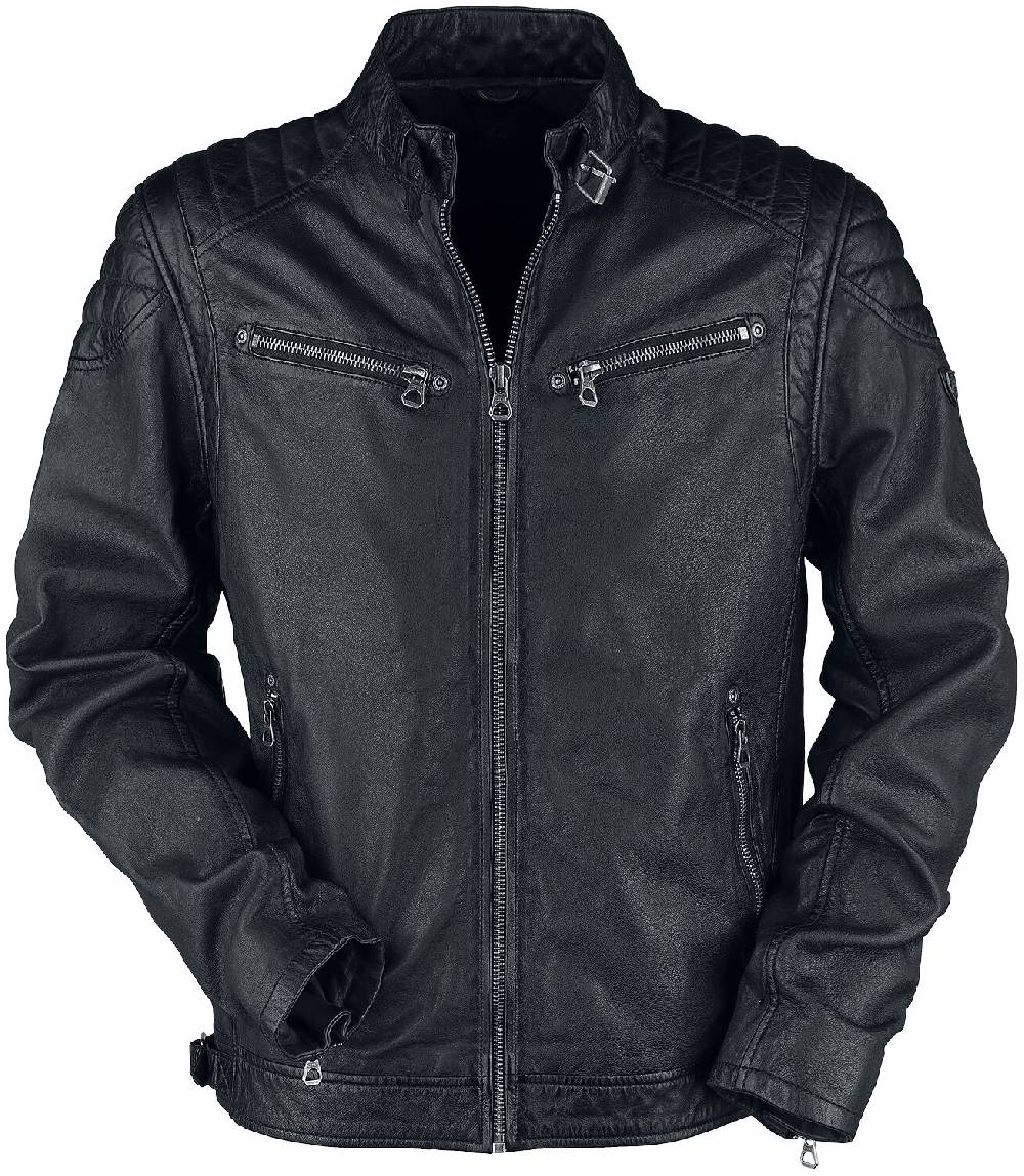 EMP "Colt W18 Lasanv" Lederjacke schwarz von Gipsy