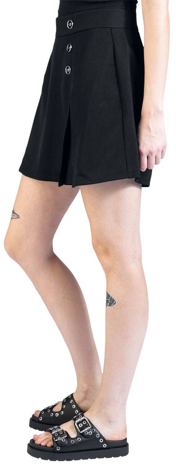 EMP "Cooper Skorts" Short Schwarz Von Hell Bunny