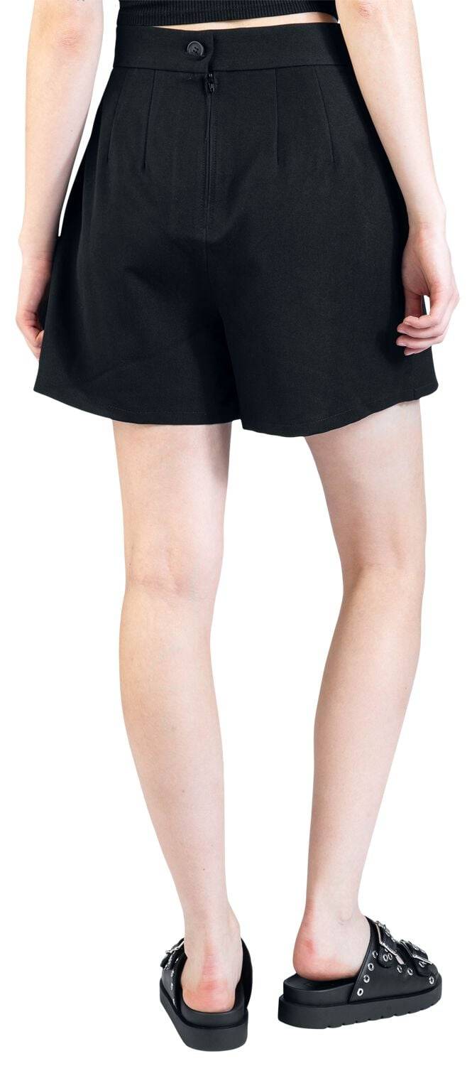 EMP "Cooper Skorts" Short Schwarz Von Hell Bunny