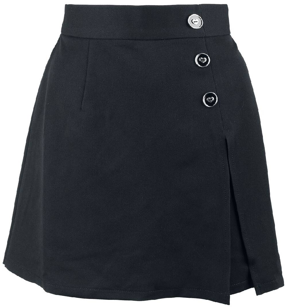 EMP "Cooper Skorts" Short schwarz von Hell Bunny