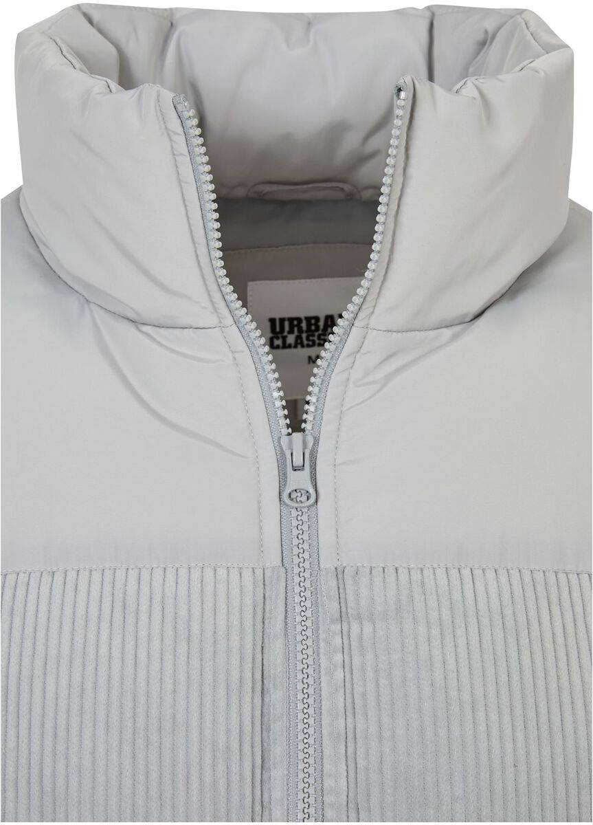 EMP "Cord Vest" Weste Grau Von Urban Classics