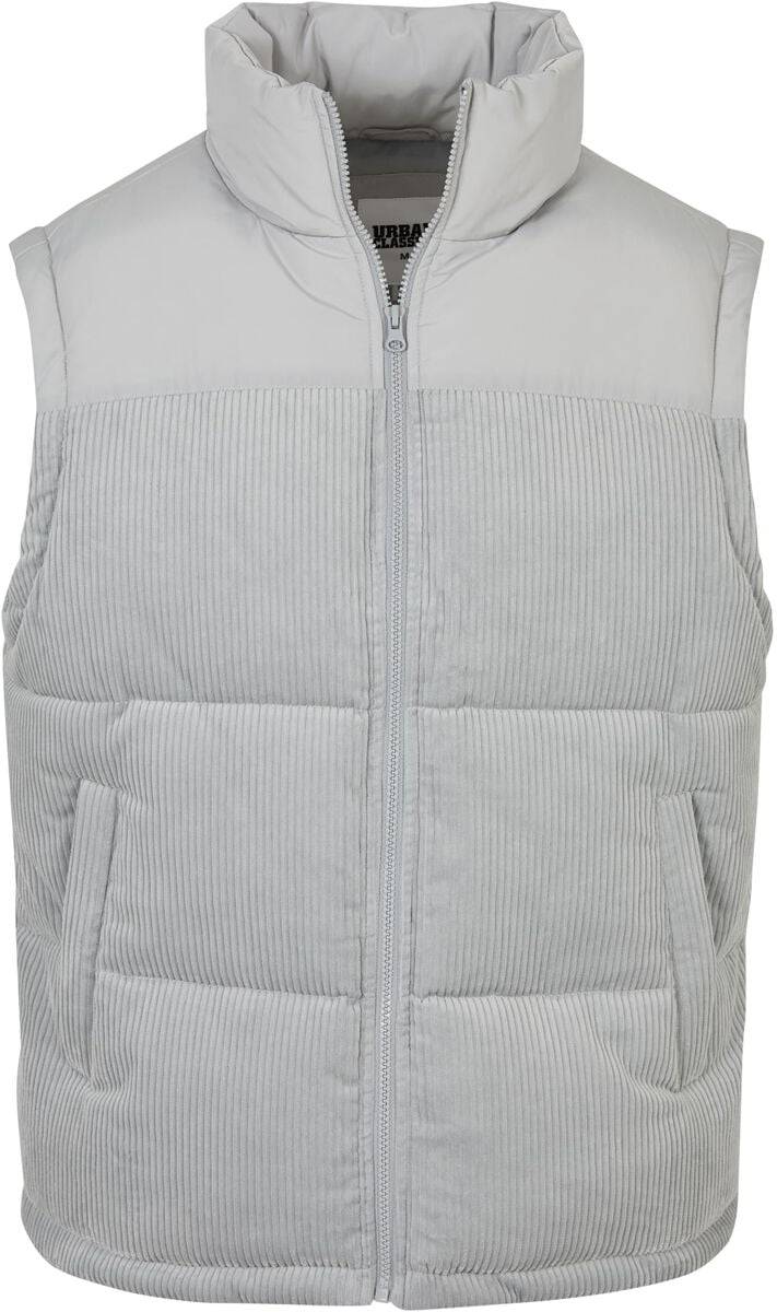 EMP "Cord Vest" Weste grau von Urban Classics