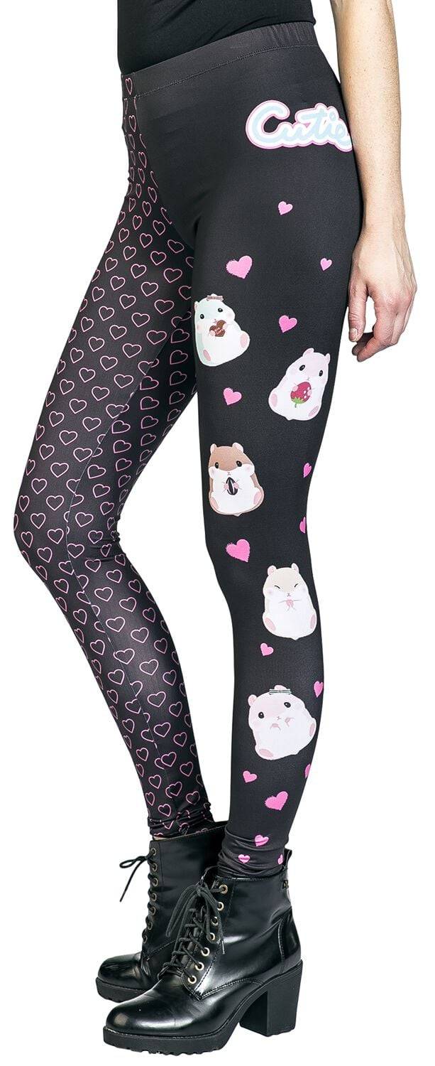 EMP "Coroham Cutie" Leggings Schwarz Von Amufun