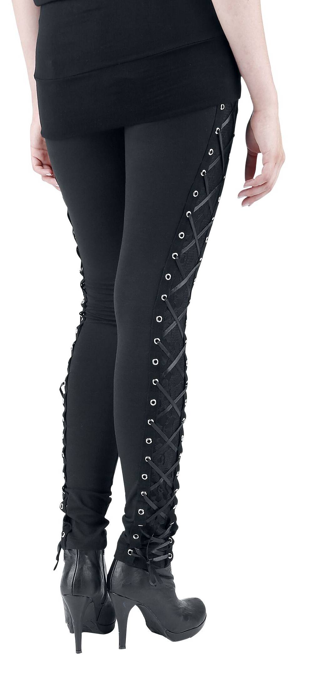 EMP "Corset" Leggings Schwarz Von Vixxsin